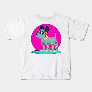 Dog as Robot Kids T-Shirt